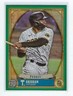 Trent Grisham 2021 Topps Gypsy Queen Green Parallel San Diego Padres #298