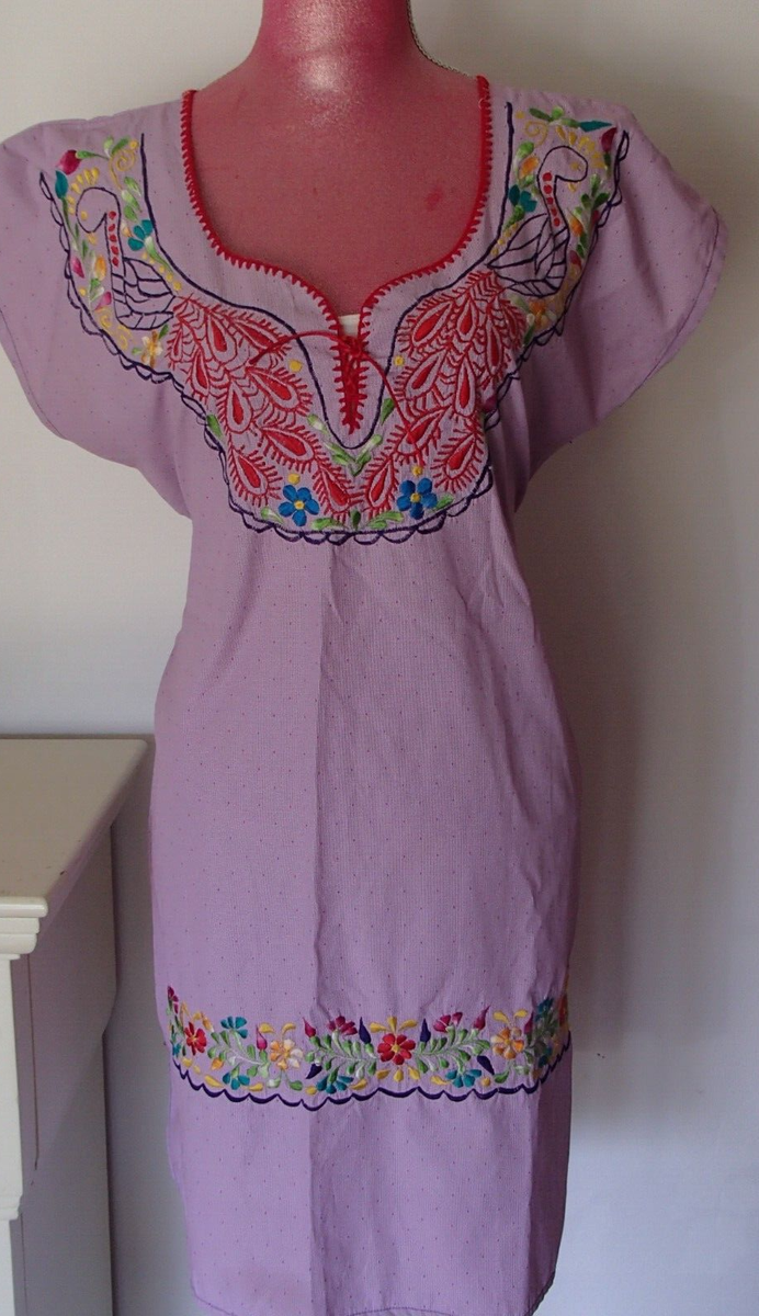 peacock embroidered dress Rosa Embroidered Dress