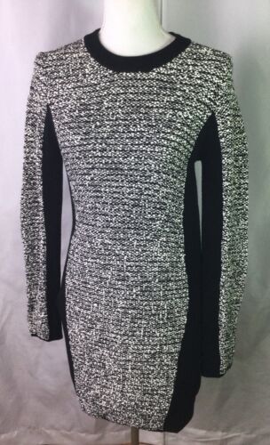 ALEXANDER WANG Wool Blend Black White Textured Tw… - image 1
