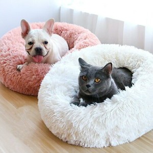 donut cat bed