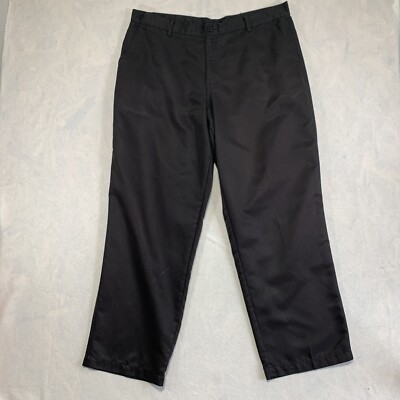 Dunlop Sport Golf Pants Mens 40x Black Trouser Lightweight