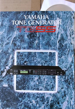 Módulo MIDI Yamaha TG55 Folleto Color Original + Bancos de Voz Sysex SYTG55 en CD