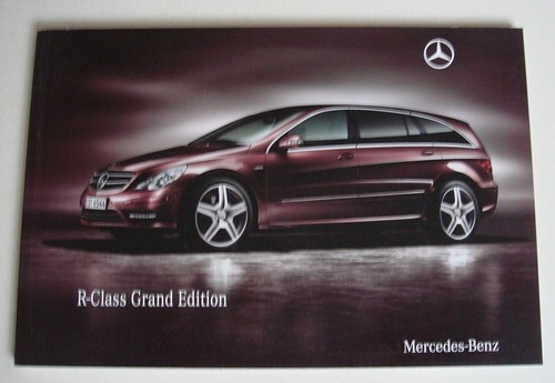 Mercedes . R Class . Mercedes R Class Grand Edition . 2009 Sales Brochure - 第 1/1 張圖片
