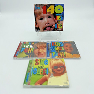140 Songs Just for Kids Audio 3 CD Box Set Various Artists Dance Play Sing Fun