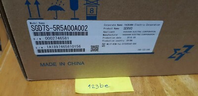 Yaskawa SGD7S-5R5A00002 Servoazionamento AC – Nuovo Di Zecca - Foto 2