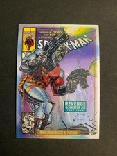 2024 Marvel Masterpieces 92 Platinum #28-V Deathlok Variant Covers Rainbow