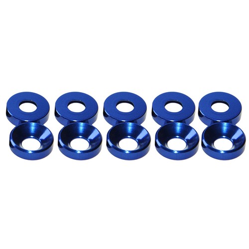 Aluminum Alloy M2 M3 M4 M5 M6 Anodized Countersunk Head Bolt Washers Gasket LOT - Picture 10 of 19