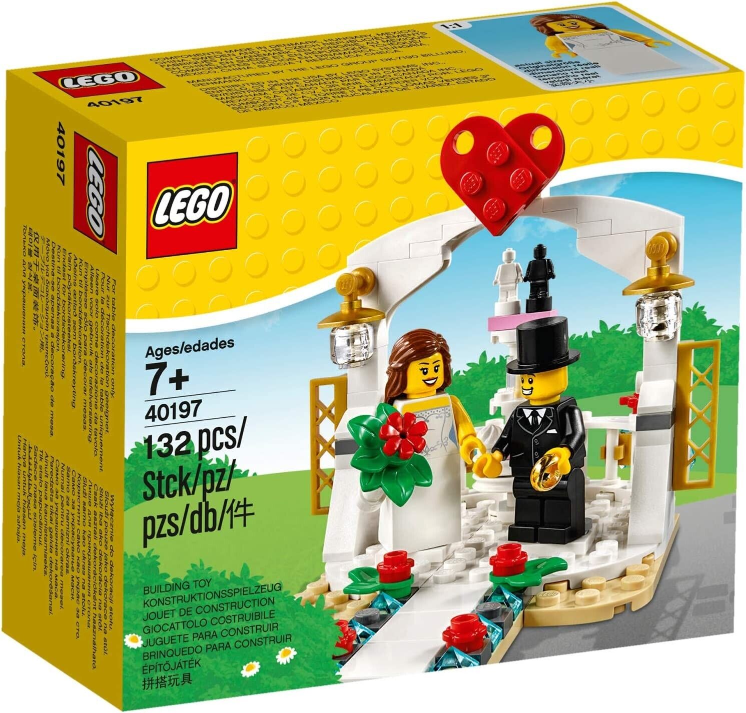 LEGO Wedding Favor Set 2018 40197 Japan NEW