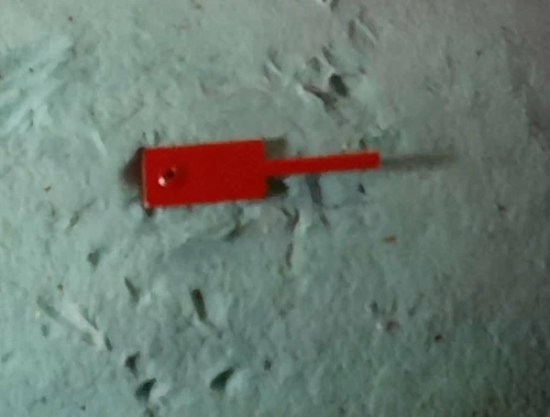 PERMANENT SECOND HAND RED 4.0MM FOR VALJOUX 23, 72, 7733-7736 ~NOS~ (z0198)