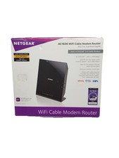 Netgear AC1600 Wifi Cable Modem Router C6250 Black Docsis 3