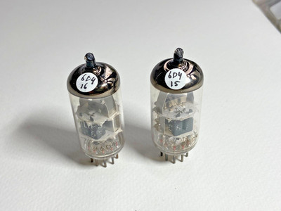 strong pair ECC88,  Philips, 6DJ8 plant Heerlen, Holland, 1976
