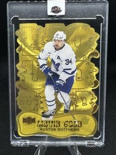 2024-25 Skybox Metal Universe Liquid Gold Auston Matthews 13/25