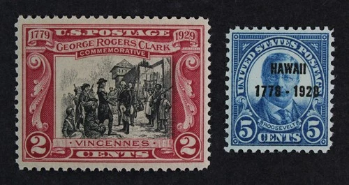 CKStamps: US Stamps Collection Scott#648 651 Mint NH OG