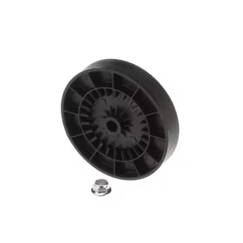 GE Washer Transmission Pulley & Nut WH03X32097 - OEM Genuine Part - Fast Shipping