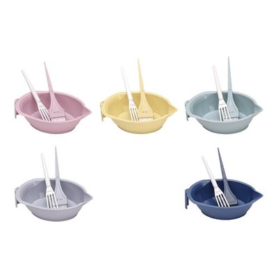 Haarfärbemittel Coloring Set Silikon Haarfärbemittel Schale Haarfärbemittel Pinsel und Schüssel Set Haar