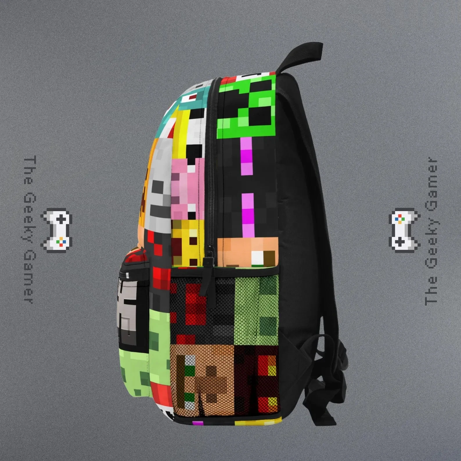 Personalized Gamer Backpack | Personalized Creeper Backpack | Gamer Gift | Gift