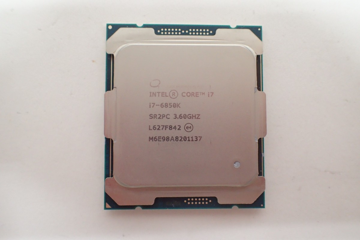 Intel Core i7-6850K 3.60GHz 6 Core SR2PC 12 Thread FCLGA2011