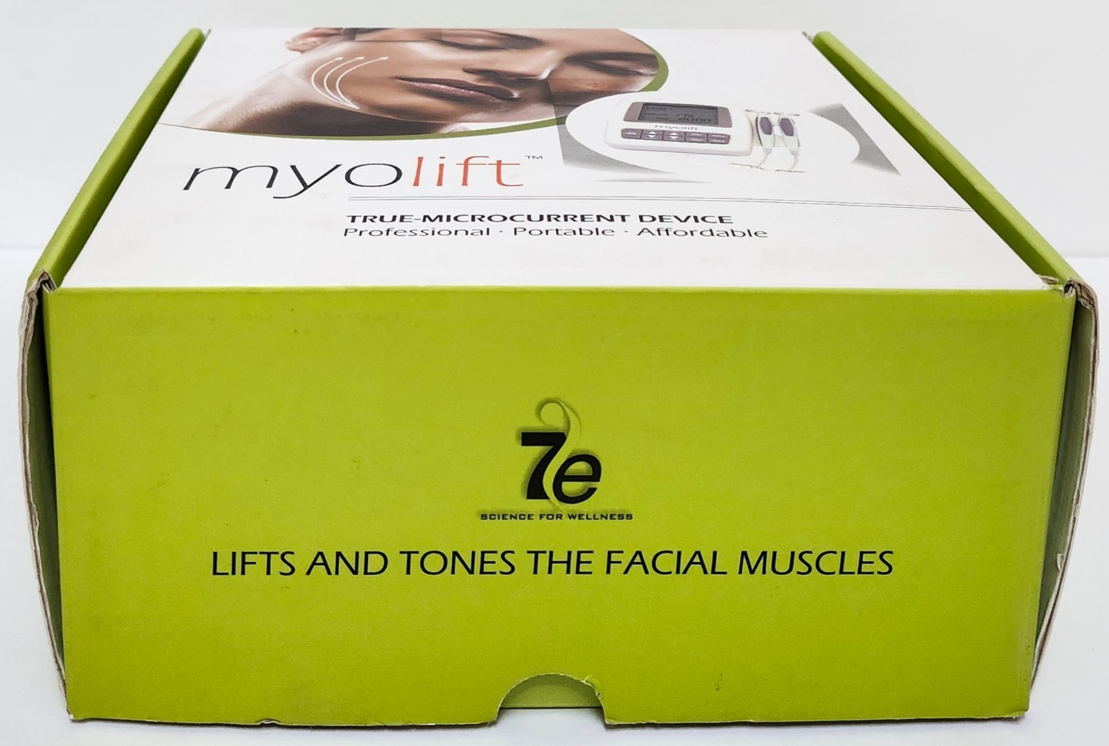 7E Wellness MyoLift Mini Microcurrent Facial Device 2 Probes Forehead Lip New
