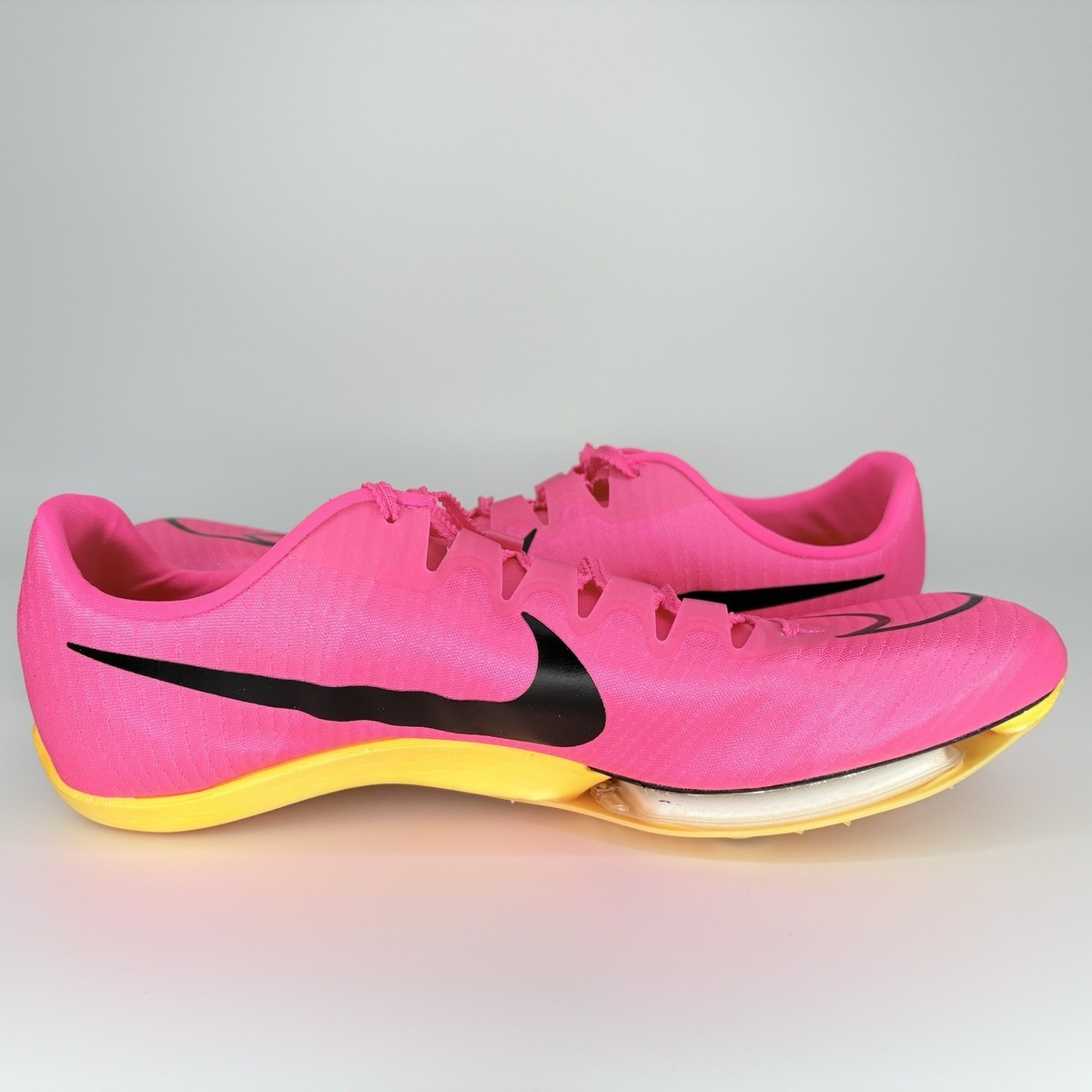 Nike Air Zoom Maxfly Hyper Pink Track Field Spikes Sprinting DH5359-600 Men\'s 14 Nike Air Zoom Maxfly Hyper Pink Rose Orange Track Spikes  main image 4