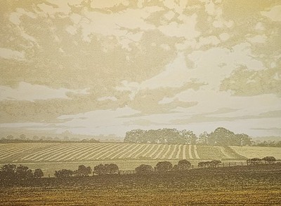ABENDLICHT - Vintage Poster Druck nach Kenneth Leech
