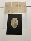 Civil War Soldier Photo & Report Card From the College Of NJ