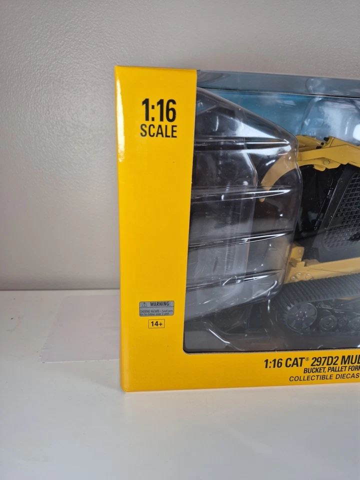 1/16 Diecast Masters CATERPILLAR 297D2 Skid steer Loader 85628 Large - Image 3 of 4