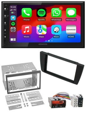 Kenwood MP3 USB DAB 2DIN Bluetooth Car Stereo for Jaguar X-Type S-Type 2003-2008
