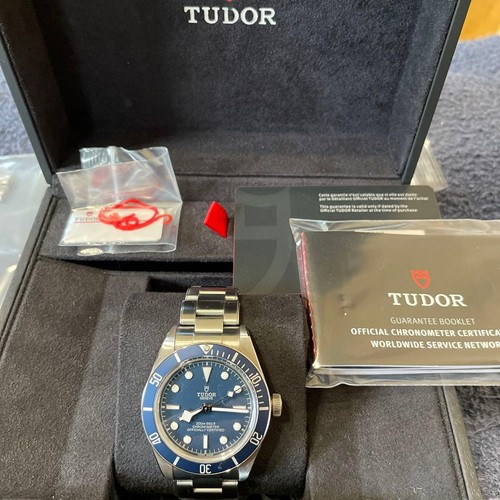 Tudor Black Bay 58 79030B Blue Dial SS Bracelet Full Set Worki...