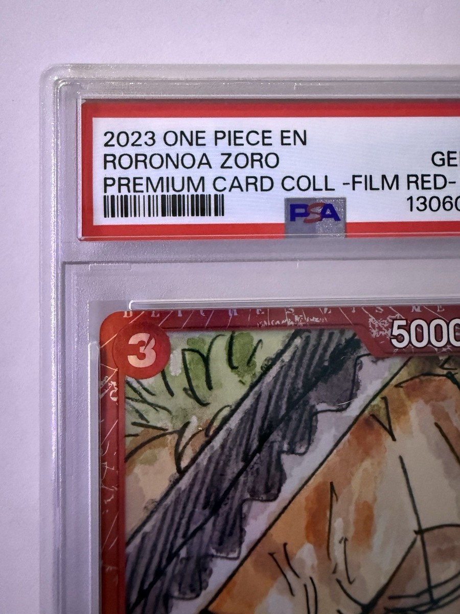 ONE PIECE FILM RED #013 RORONOA ZORO PSA 10 | eBay