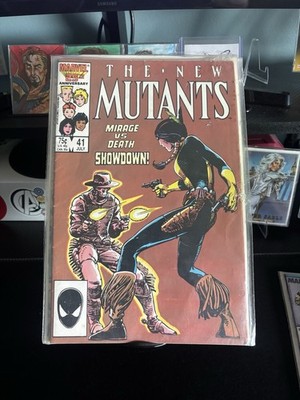 New Mutants #41 Marvel 1986 VF/NM Mirage vs Death Showdown