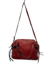 Bruno Rossi Shoulder Bag Leather Red