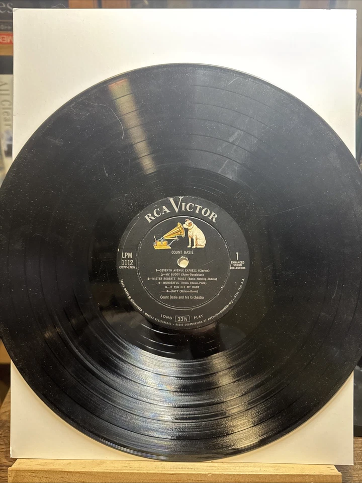 COUNT BASIE (ANDY WARHOL COVER) MONO RCA LPM-1112 - Image 3 of 4