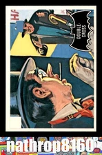 1989 Topps Batman Deluxe Reissue 1966 Reprint 22 Double-Cross  NM+  11909