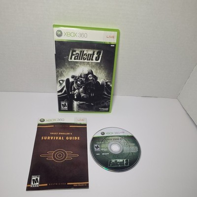 Fallout 3 (Microsoft Xbox 360, 2008) Tested Working Fast Shipping