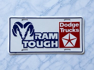 Dodge Trucks, Ram Tough Novelty License Plate