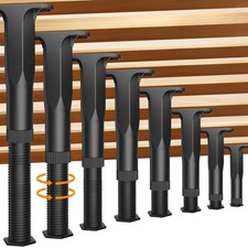 Adjustable Bed Support Legs 8PCS for King Queen Frames, Heavy Duty 8.3"-14.5"