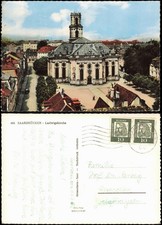 Ansichtskarte Saarbrücken Ludwigskirche 1962