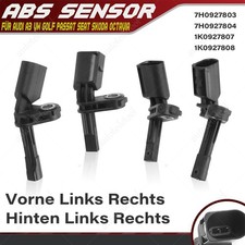 4x ABS Sensor Vorne Hinten 2-polig für Audi ...