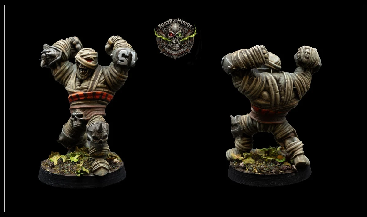 UNDEAD & NECROMANTIC HORROR Blood Bowl Team - 16 Minis - Dual Team
