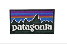 Patagonia Mountains Embroidered 3in Iron / Sew-On Patch
