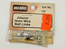 DU-BRO: 189, AILERON HORN WIRE BALL LINKS, INV. 21