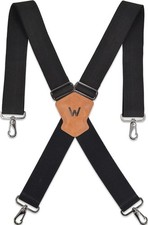 2 Inch Suspenders - Heavy Duty Work Suspenders for Men