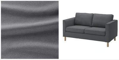Ikea PARUP 2-Seat (Loveseat) Cover, Vissle gray, 204.937.94 - NEW