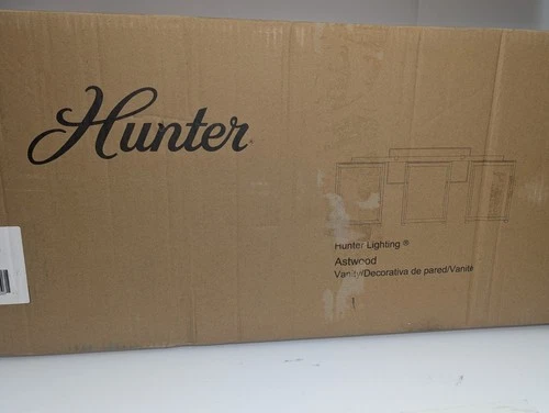 Brushed Nickel Three Light Vanity from the Astwood Collection - Picture 7 of 7