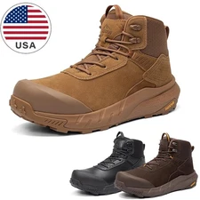 Men Waterproof Composite Toe Work Boots Lightweight ASTM F2413-18 Safety Boots
