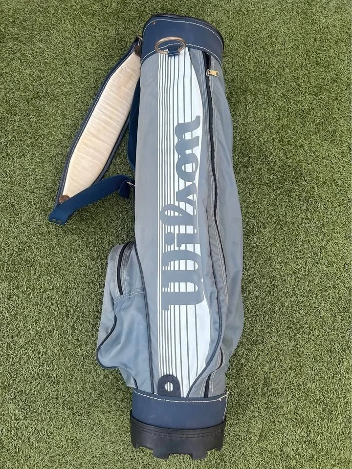 【希少・レトロ】Wilson ヴィンテージ キャディバッグ ネイビー×レッド 25+ vintage wilson golf bag for sale | Updated Oct 2026