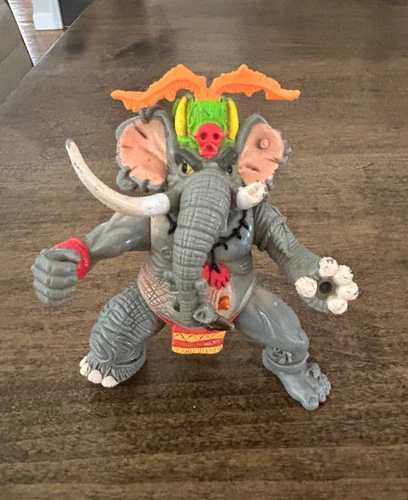 Vintage Teenage Mutant Ninja Turtles Dr EL Elephant Action Figure Playmates 1992