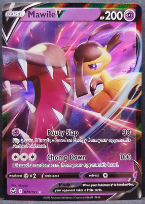 Mawile V 070/195 Silver Tempest Pokémon Pokemon Card English Near Mint