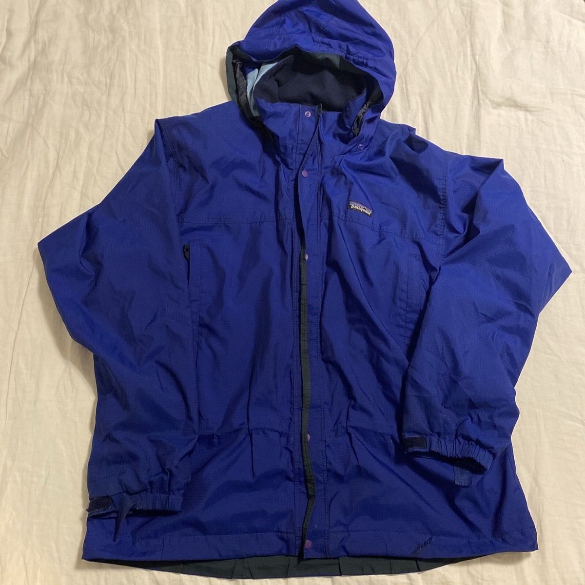 ジャケット・アウター Patagonia 90s Glade Runner Jacket Patagonia Mens 90S Glade Runner Jacket Kobalt Blue Size XL