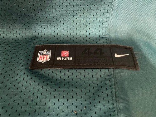 Nick Foles Philadelphia Eagles Nike FUSE ELITE Green Jersey Size 44 Super Bowl - Picture 3 of 6